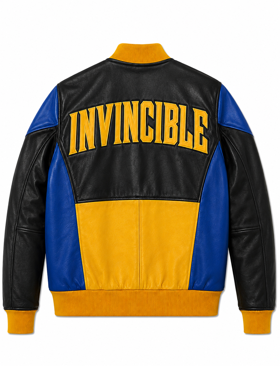 |Pre-Order| Star Flesh "Unbreakable" Invincible Leather Bomber Jacket