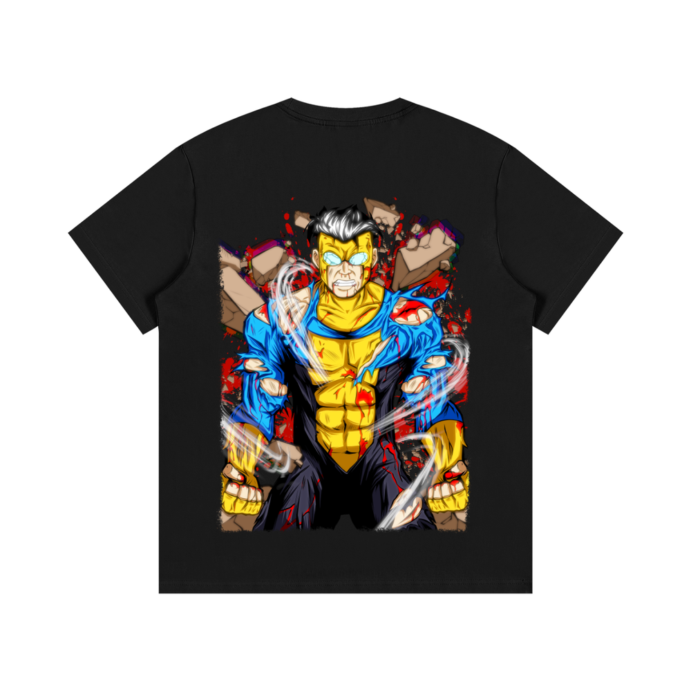 Star Flesh Unbreakable black t-shirt front graphic